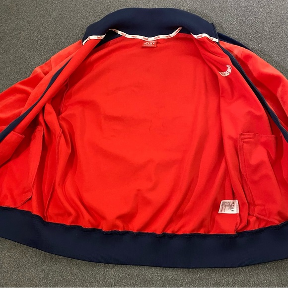 Vintage COCA COLA Velour Zip Up Jacket Sweatshirt Sz Small fits Medium to Large - Picture 10 of 11